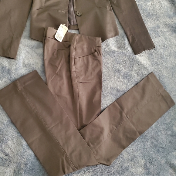 Forever 21 shiny suit set, dark gray, size 4 - Picture 5 of 7